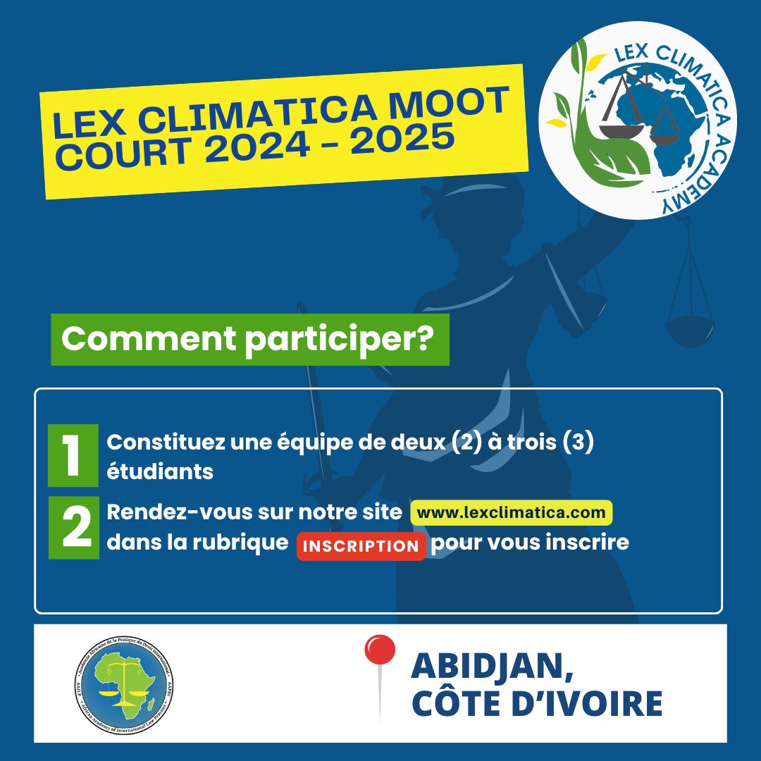 LEX CLIMATICA MOOT COURT 2024 - 2025